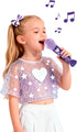 K POP IDOL Musical Toy K-pop Inspired Microphone with Voice Recording and Built-in Sounds