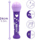 K POP IDOL Musical Toy K-pop Inspired Microphone with Voice Recording and Built-in Sounds