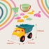 Activo Sand Truck & Accessories Set 11-Piece Beach Toy Collection