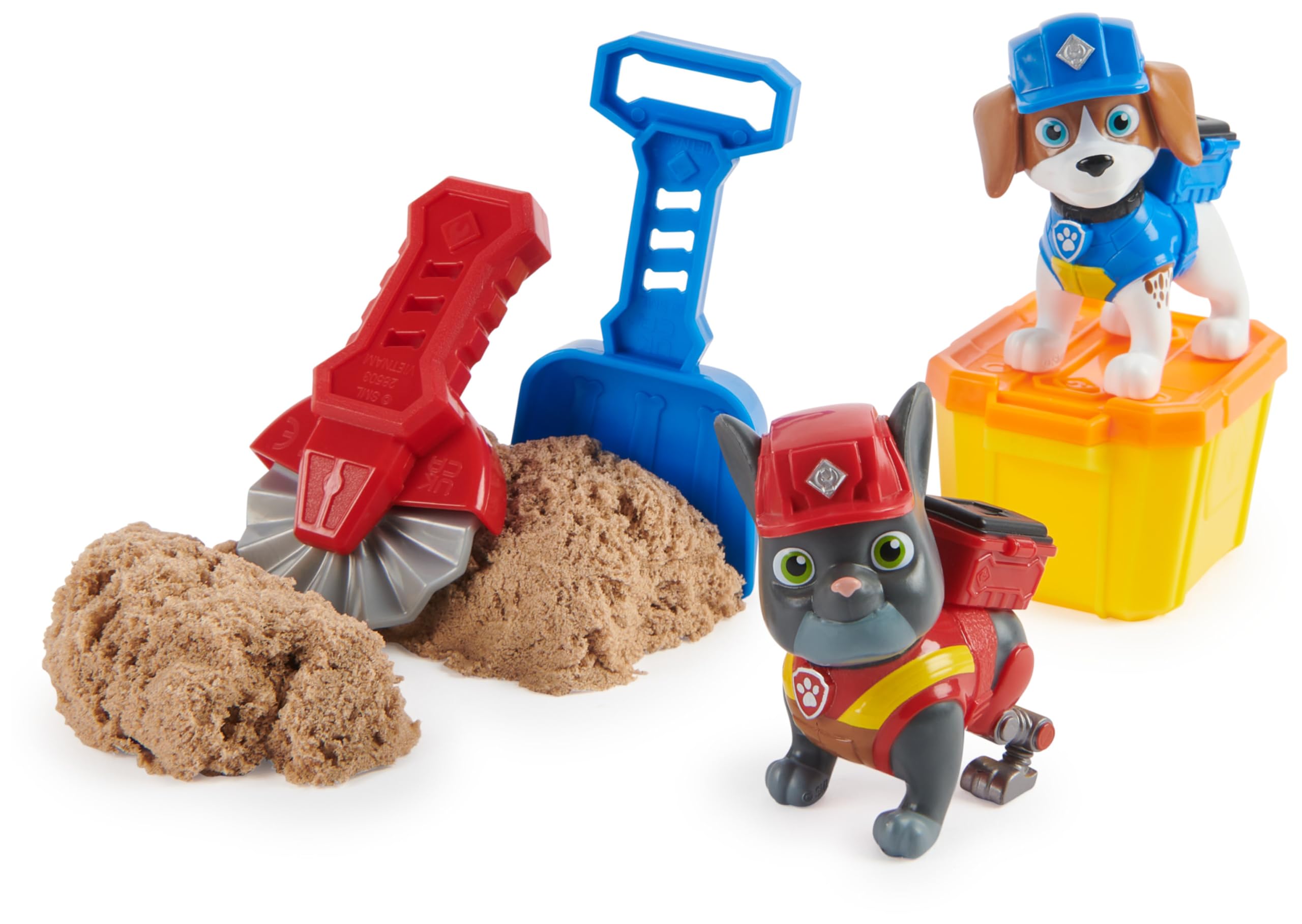 Paw Patrol Rubble & Crew Charger and Wheeler Action Figures Set
