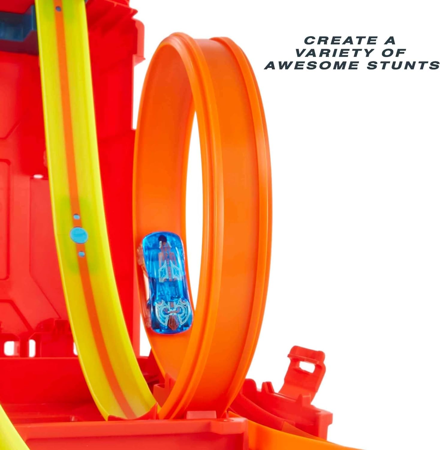 Hot Wheels Track Builder Unlimited Playset Fuel Can Stunt Box
