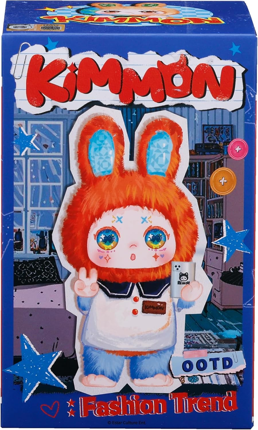 Kimmon OOTD Fashion Trends Mystery Collectable Anime Soft Plush Doll