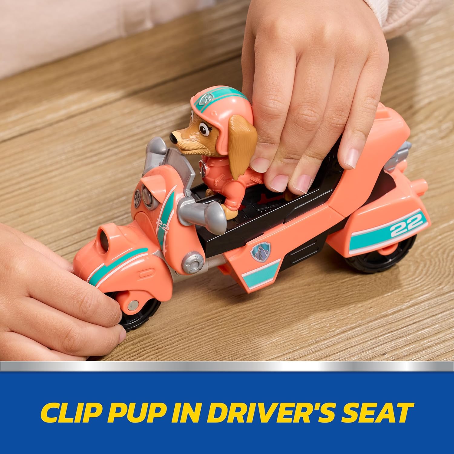 Paw Patrol LIBERTY'S Rescue Motorcycle with Toy Figure