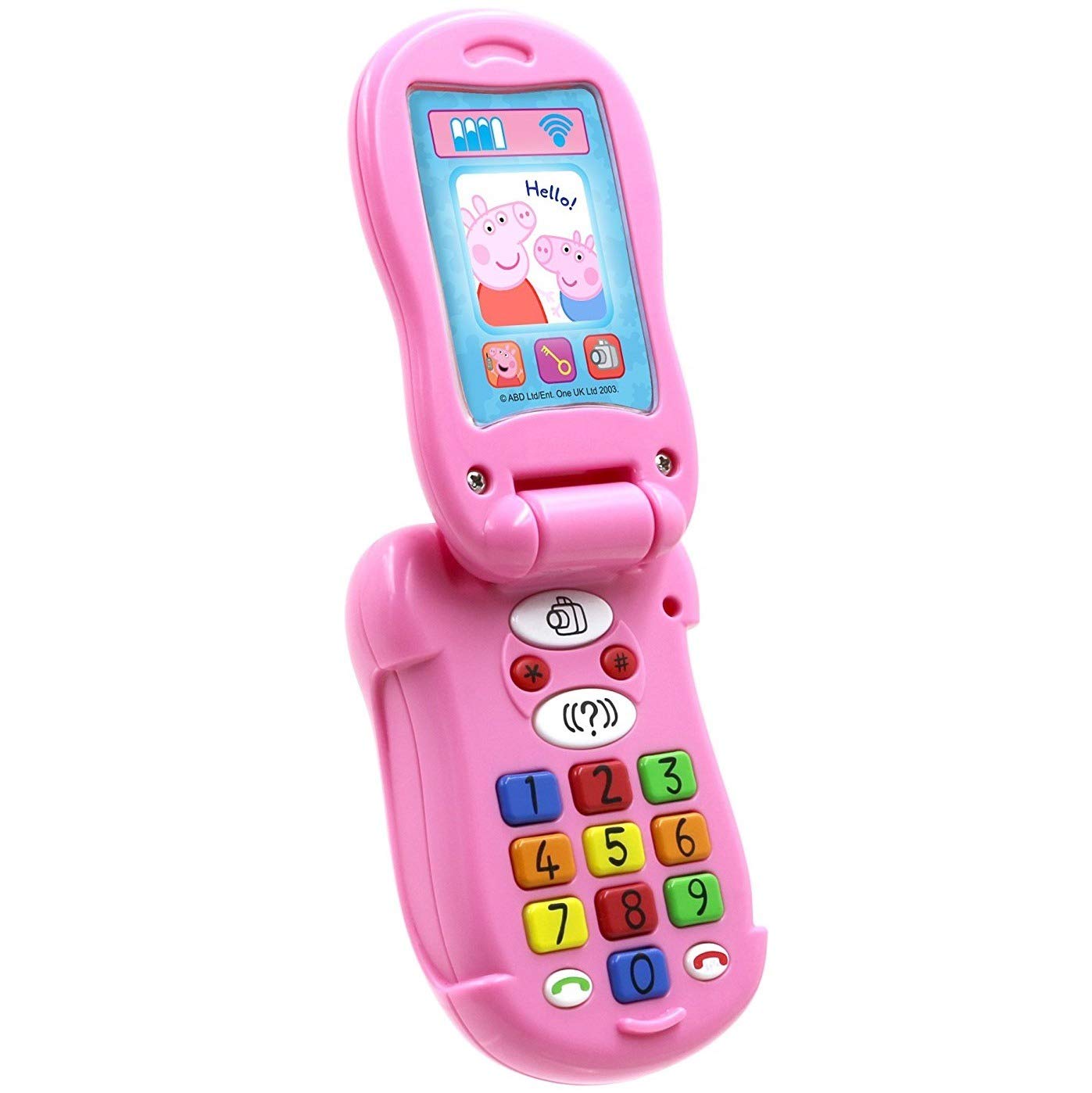 Peppa Pig Peppa's Flip & Learn Toy Phone for Kids