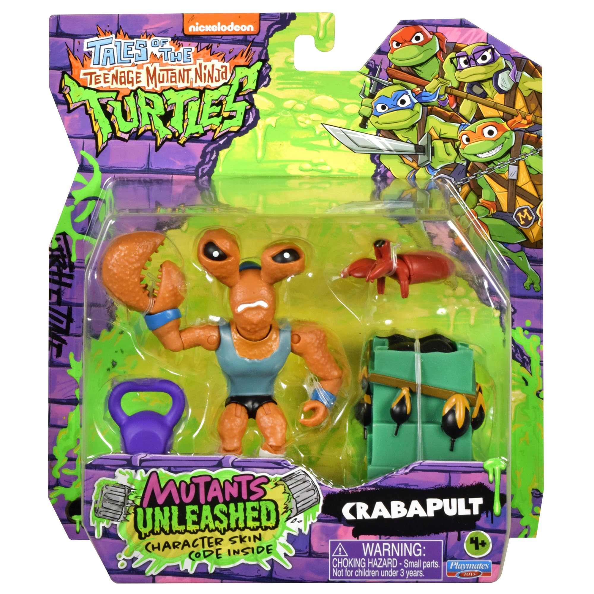 Teenage Mutant Ninja Turtles: Outright Games Crabapult Figure