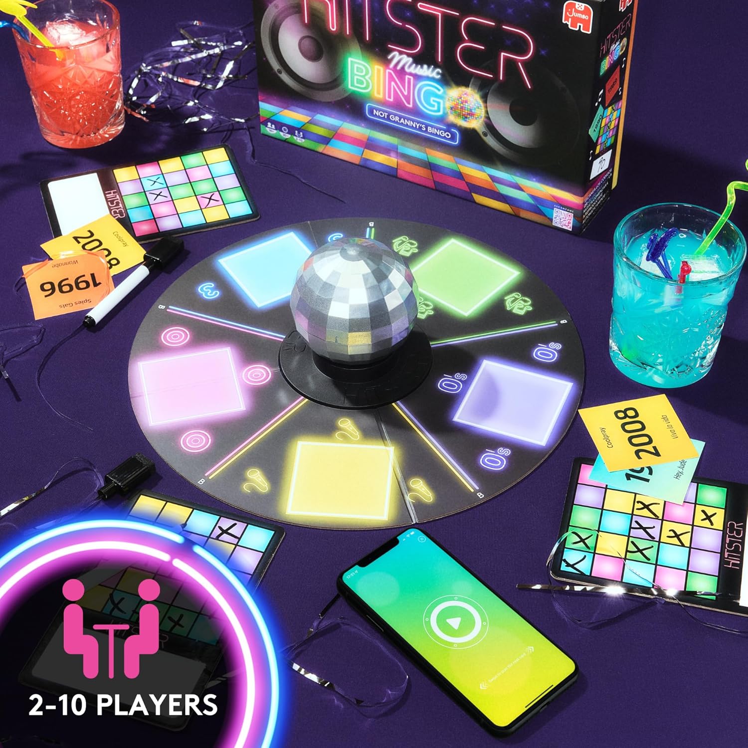 Hitster Bingo The Music Trivia Game for Adults