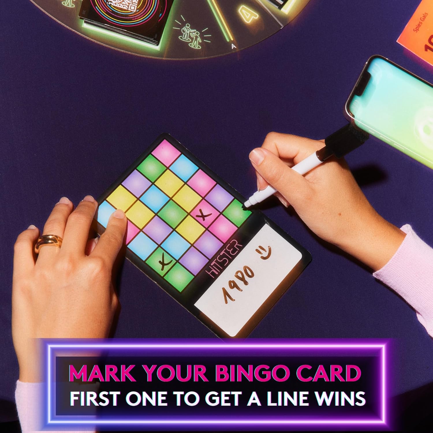 Hitster Bingo The Music Trivia Game for Adults