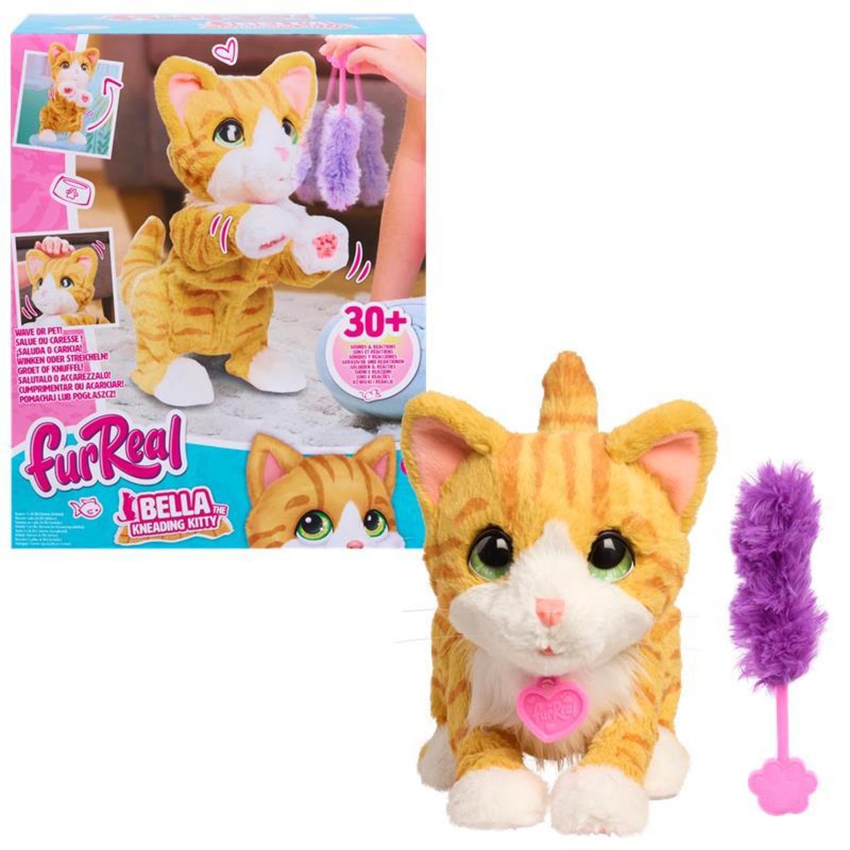 Just Play FurReal Bella The Biscuit-Making Kitty 25cm Interactive Cat Toy