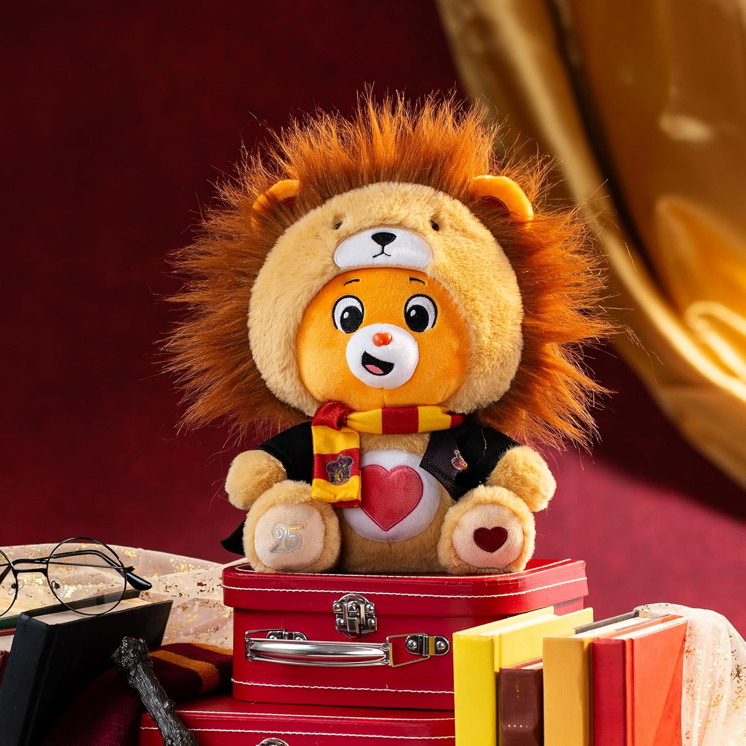 Care Bears x Harry Potter GRYFFINDOR House Tenderheart Bear 12Inch Soft Plush Toy