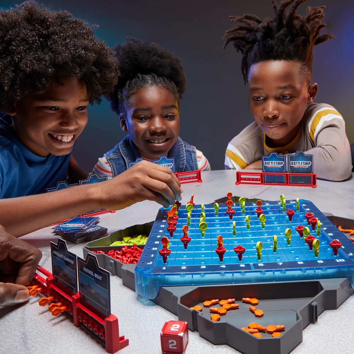 Hasbro Gaming Battleship Royale Edition Game for 2 to 6 Players