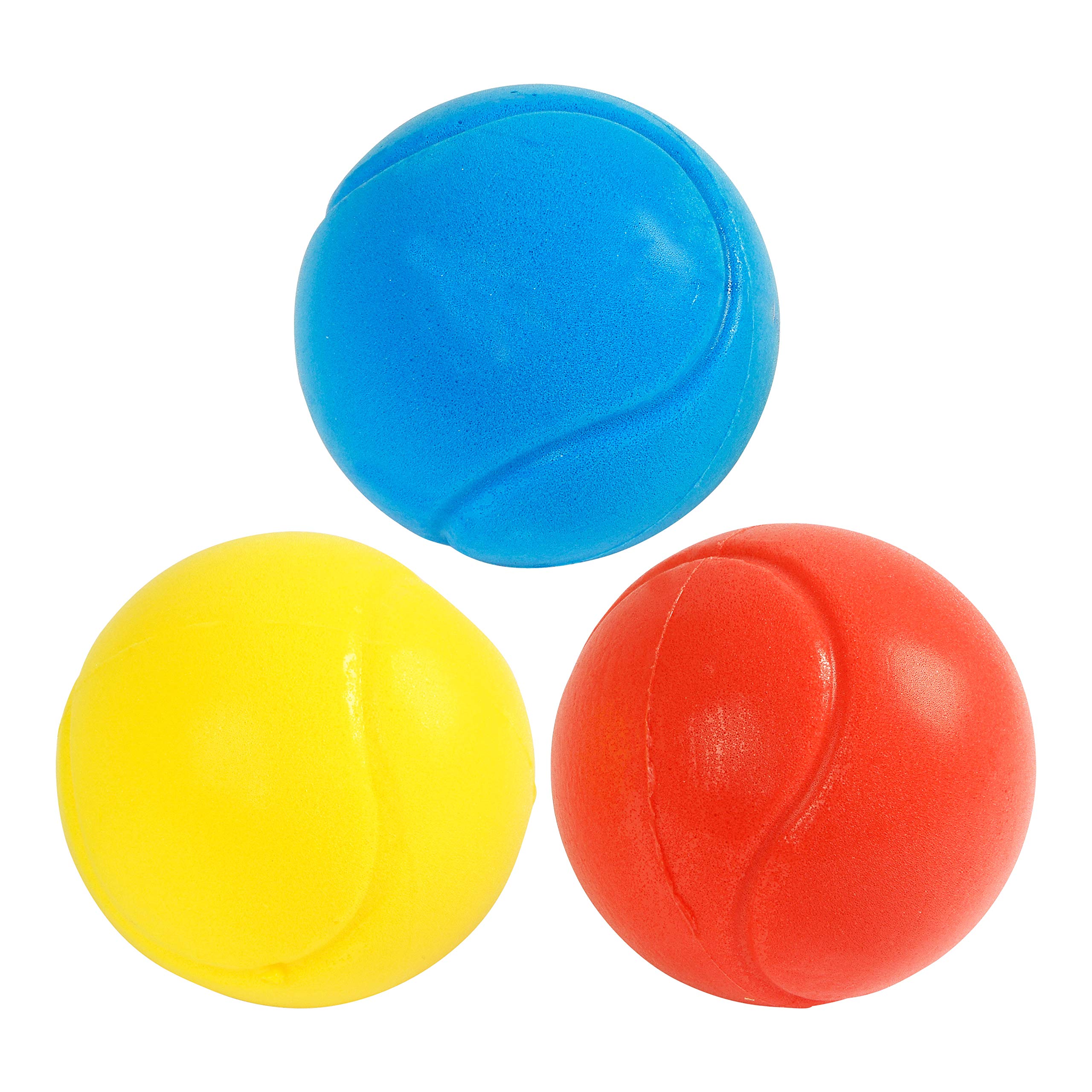 HTI Fun Sport Small Soft 70mm Tennis Sponge Balls 3 Pack