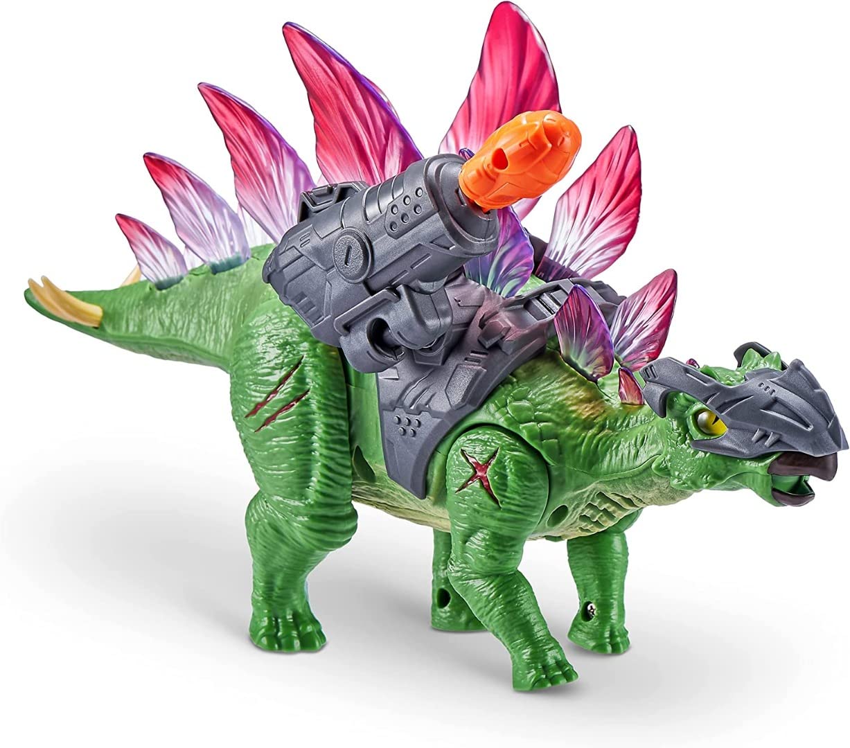 Robo Alive Dino Wars Raptor Toy Realistic Dinosaur Movement Stegasaurus