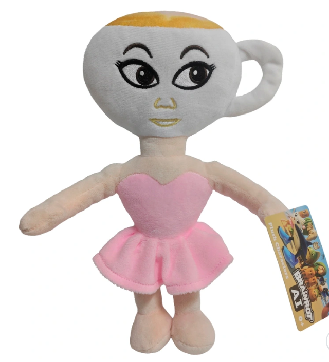 Brainrot Plush Ballerina Cappuccina 30cm Soft Plush Toy