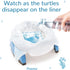 Potette Plus 2-in- Folding Travel Potty & Toilet Trainer Seat White/Blue