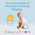 Potette Plus 2-in- Folding Travel Potty & Toilet Trainer Seat White/Blue
