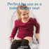 Potette Plus 2-in- Folding Travel Potty & Toilet Trainer Seat White/Blue