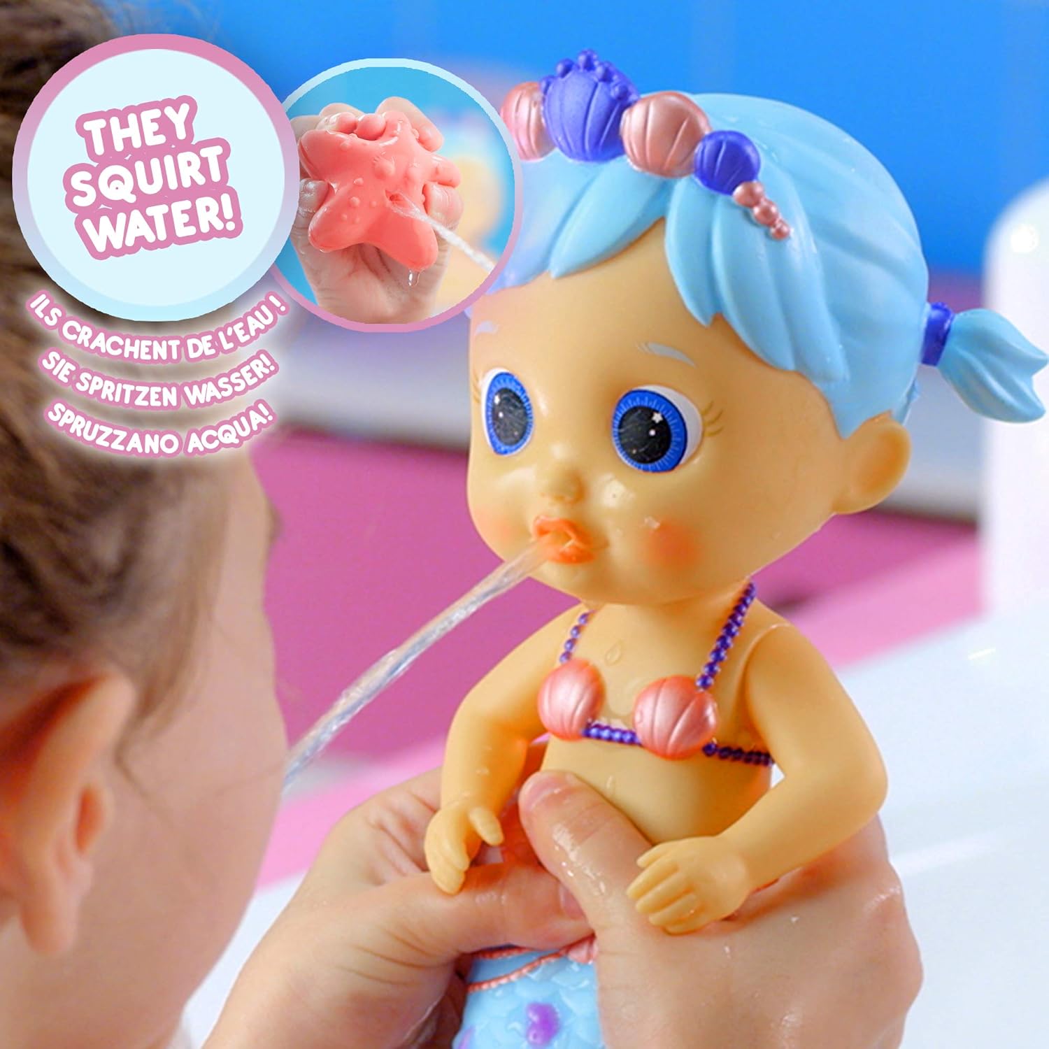 IMC Toys Bloopies Mermaids LOVELY Bath Toy