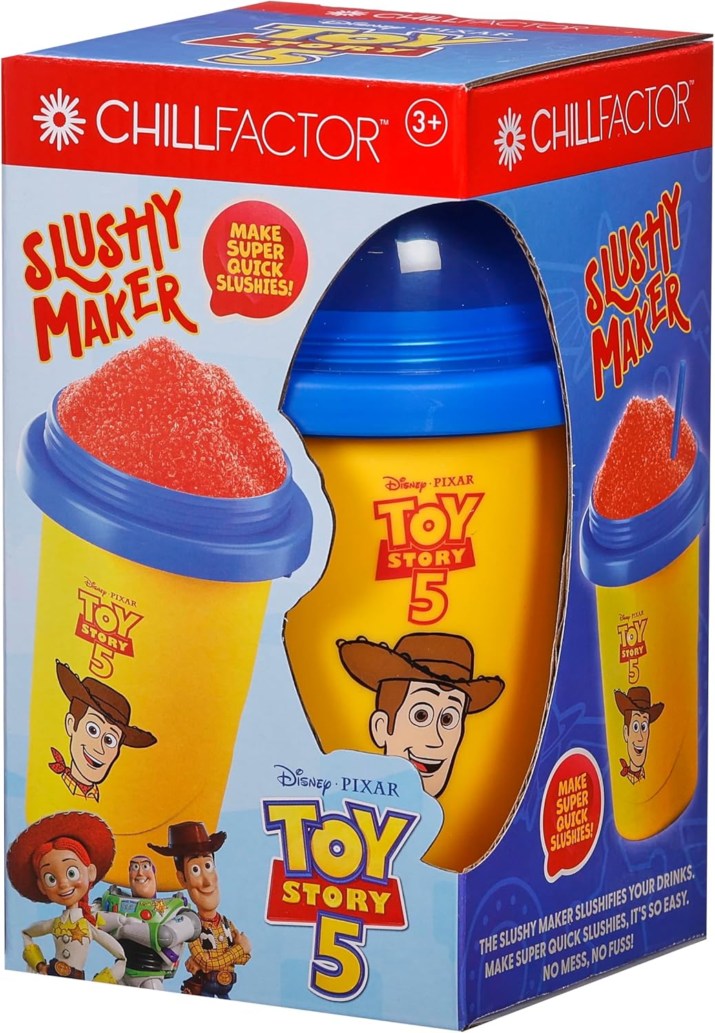 Chillfactor Disney And Pixar Toy Story 5 WOODY Design Slushy Maker