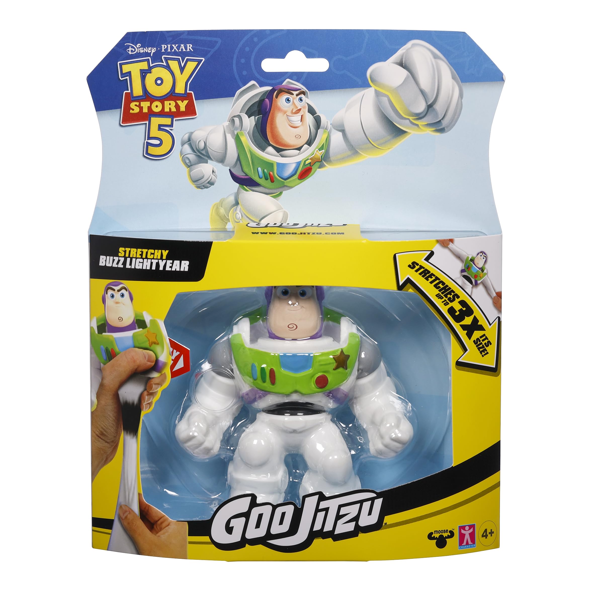 Goo Jit Zu & Disney Pixar Toy Story Stretchy Characters BUZZ LIGHTYEAR Goo Filling Super Stretchy