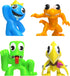 Rainbow Friends  Minifigure 4-pack  Neon Finish  Series 2