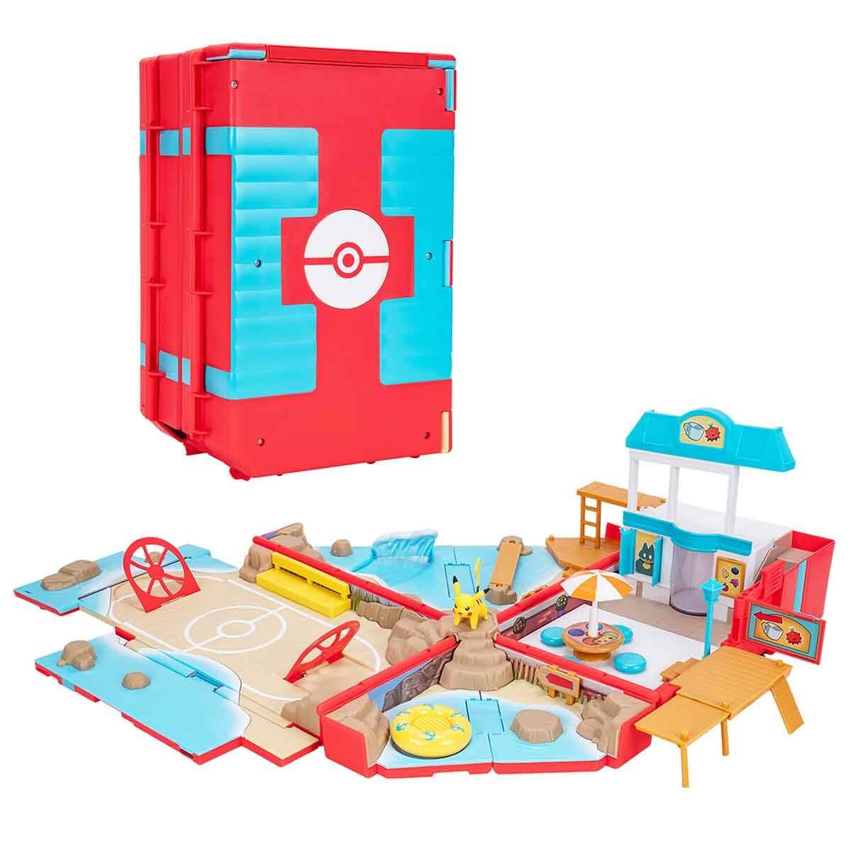 Pok�mon Carry Case BEACH Battle Playset Portable Transforming Backpack