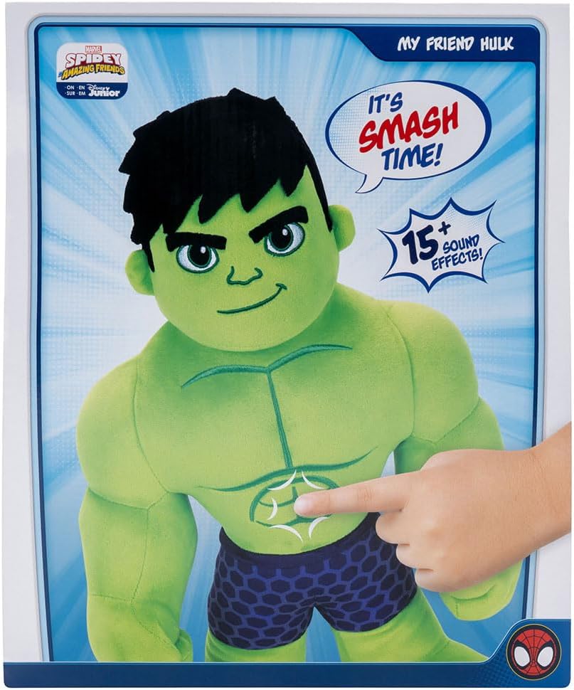 Spidey and his Amazon Friends My Friend Hulk Feature Plush Sound Effects