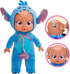 Cry Babies Disney 9Inch Soft Plush Baby Doll Tiny Cuddles Inspired by Disney Stitch