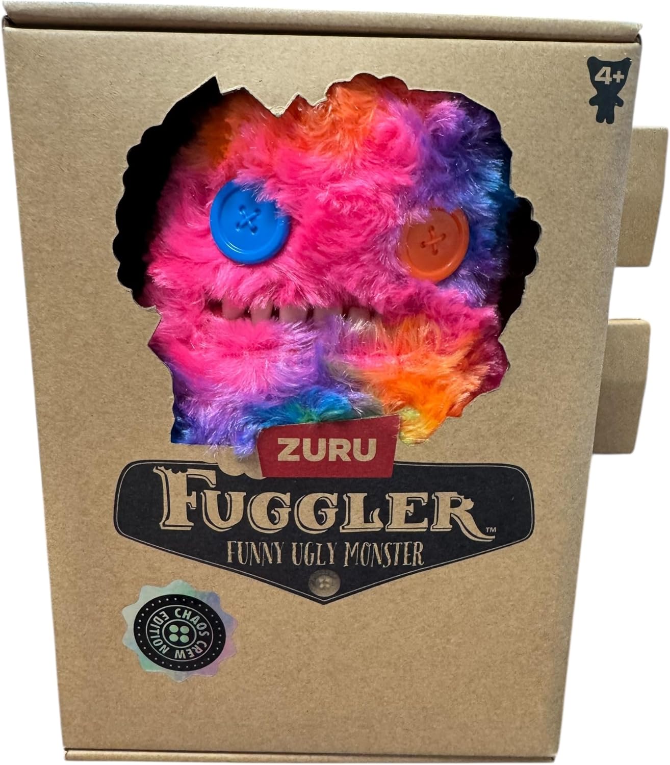 ZURU Fuggler Funny Ugly Monsters Chaos Crew 9Inch Soft Plush Stuffed Animal SIR SPLODGE A-LOT
