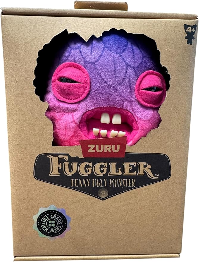 ZURU Fuggler Funny Ugly Monsters Chaos Crew 9Inch Soft Plush Stuffed Animal COD FATHER