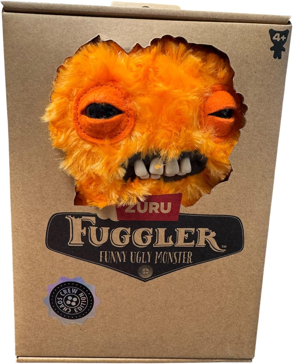 ZURU Fuggler Funny Ugly Monsters Chaos Crew 9Inch Soft Plush Stuffed Animal SQUIDGE