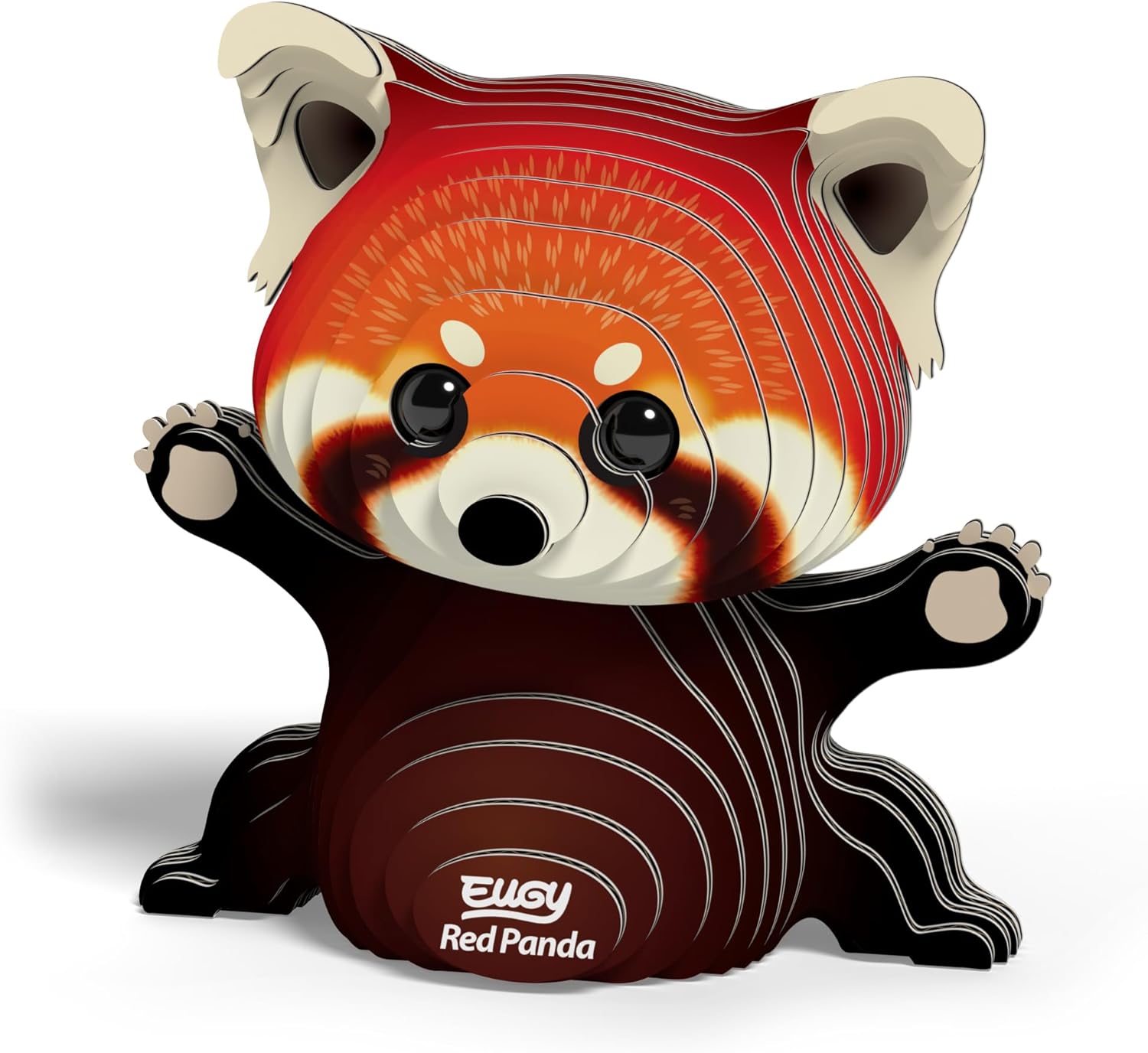 EUGY RED PANDA Model Cardboard Craft Kit