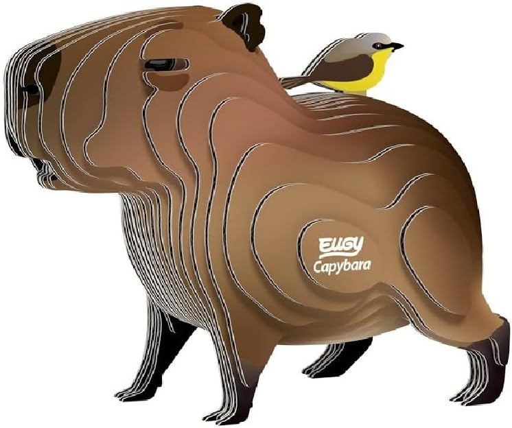 EUGY CAPYBARA Cardboard Model Craft Kit