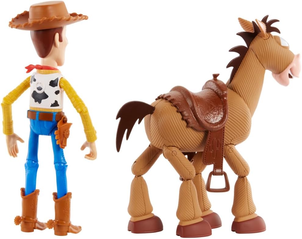 Mattel Disney and Pixar's Toy Story WOODY & BULLSEYE ?2 Character Pack