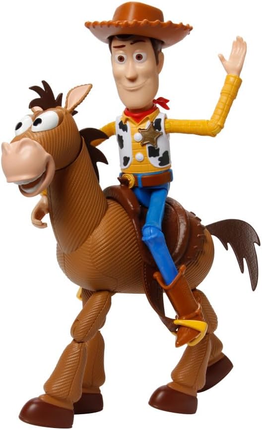 Mattel Disney and Pixar's Toy Story WOODY & BULLSEYE ?2 Character Pack