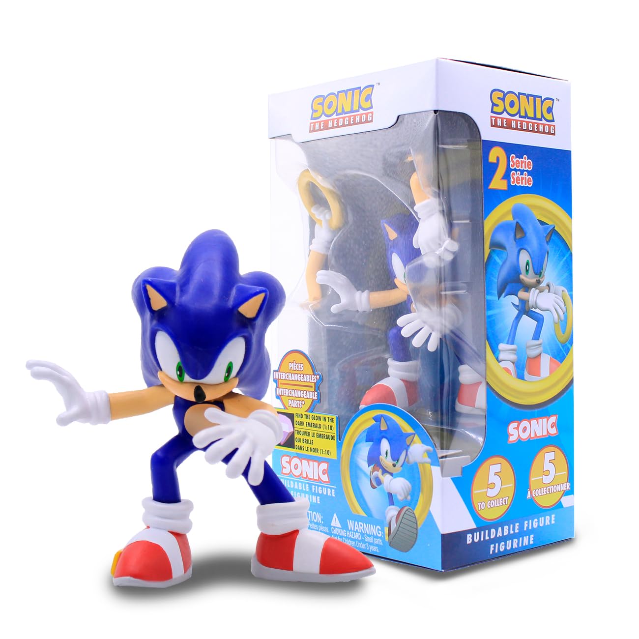 Just Toys LLC Sonic The Hedgehog Action Figures SONIC Series 2