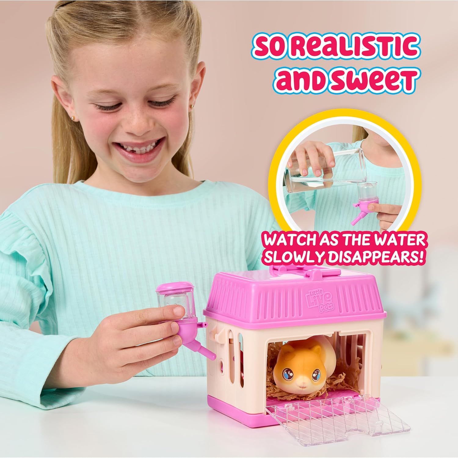 LLP Little Live Pets Mama Surprise Minis HAMSTER Toy
