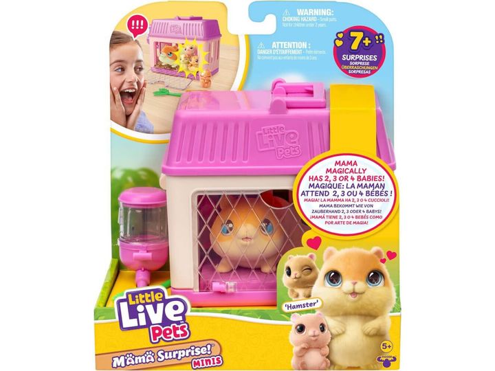LLP Little Live Pets Mama Surprise Minis HAMSTER Toy