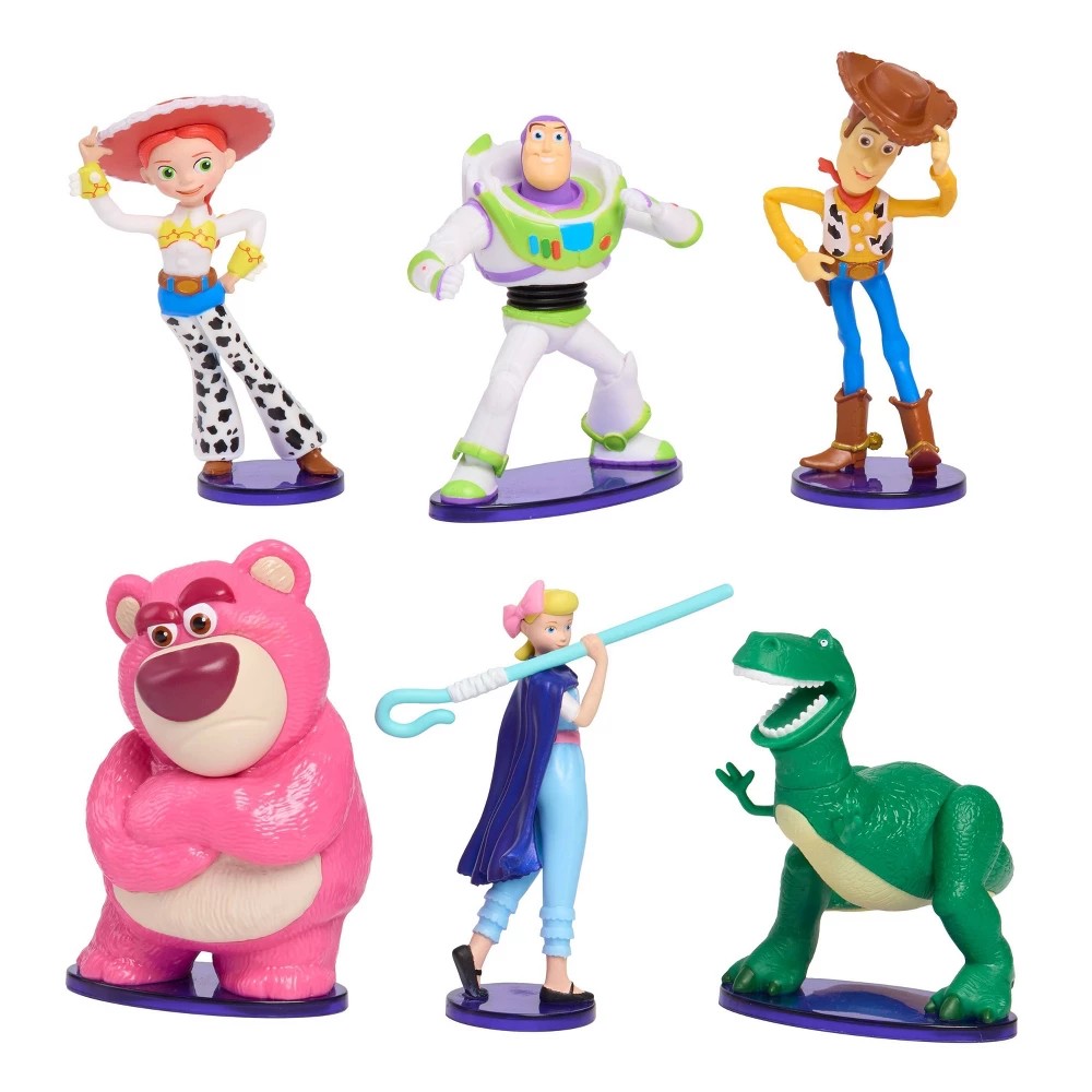 Disney Pixar Toy Story Collectible Figure Set 6pk 3? Character Toy Figures