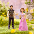 Disney Store Official Rapunzel and Flynn Rider Doll Set and Pascal