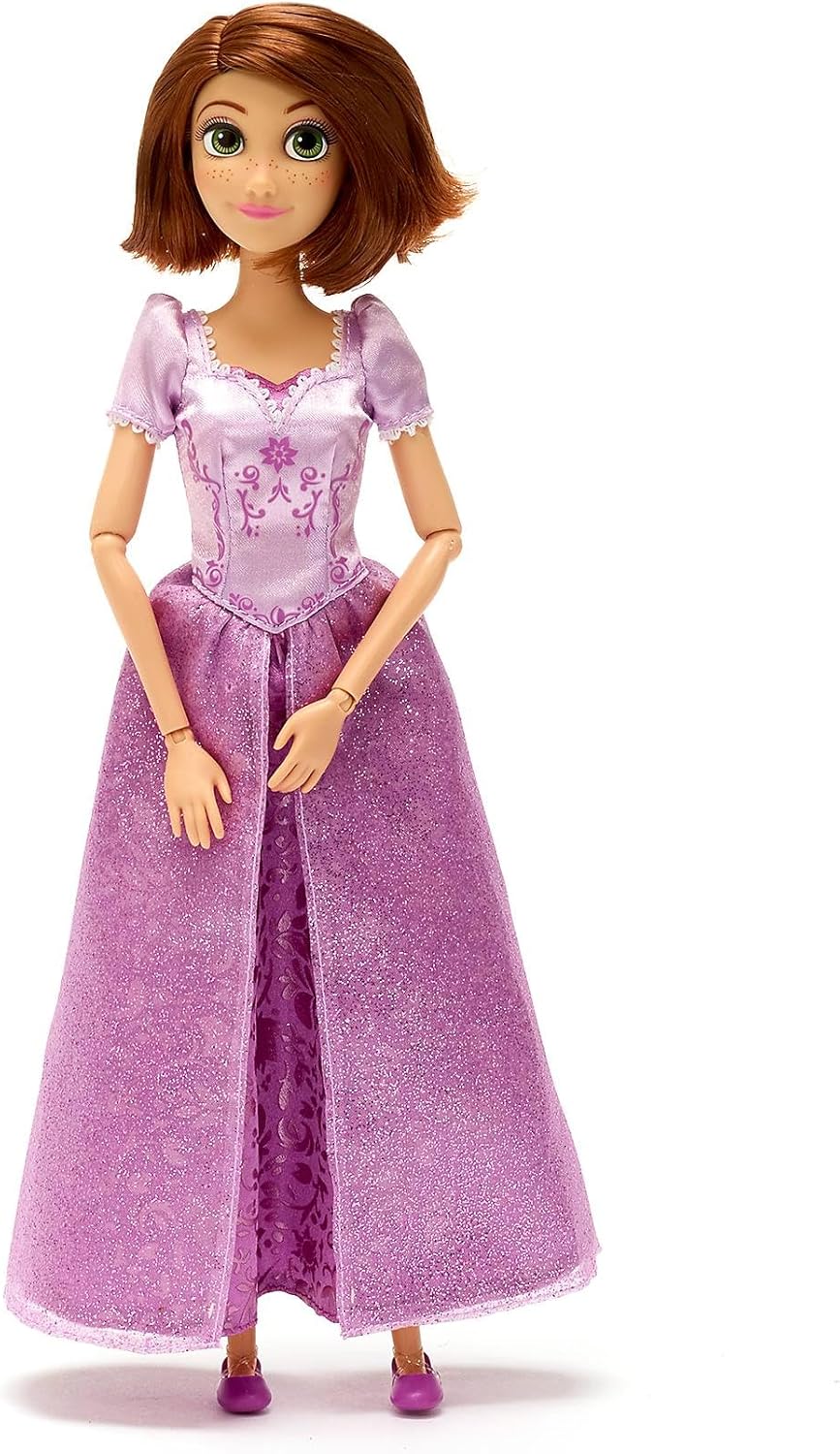 Disney Store Official Rapunzel and Flynn Rider Doll Set and Pascal