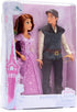 Disney Store Official Rapunzel and Flynn Rider Doll Set and Pascal