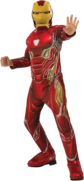 Rubie's Official Marvel Avengers IRON MAN Childs Unisex Costume Size 2-3 Years
