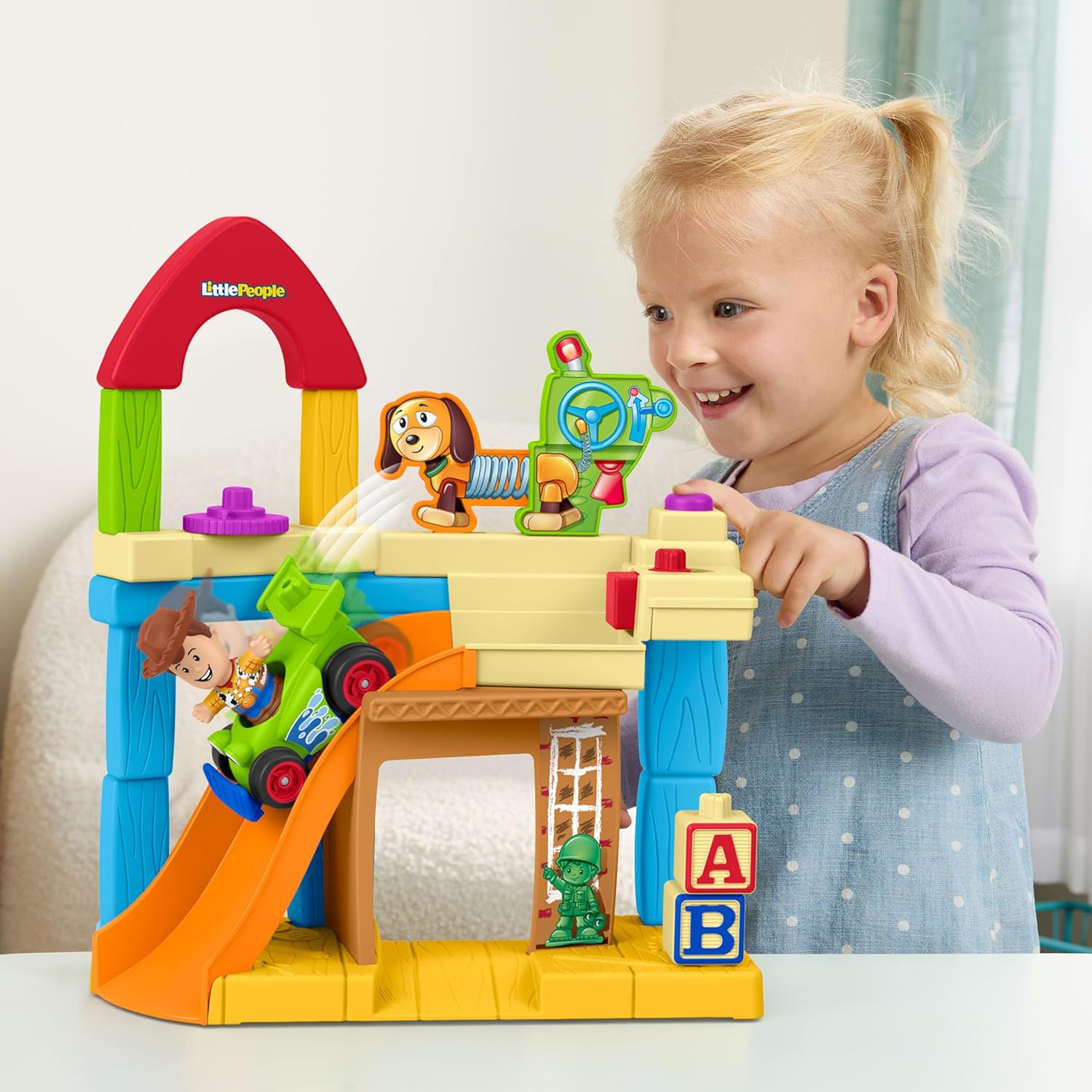 Fisher Price Little People Disney Toy Story And Pixar Andy?s Room Playset
