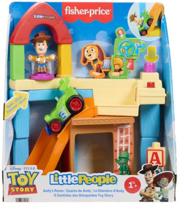 Fisher Price Little People Disney Toy Story And Pixar Andy?s Room Playset