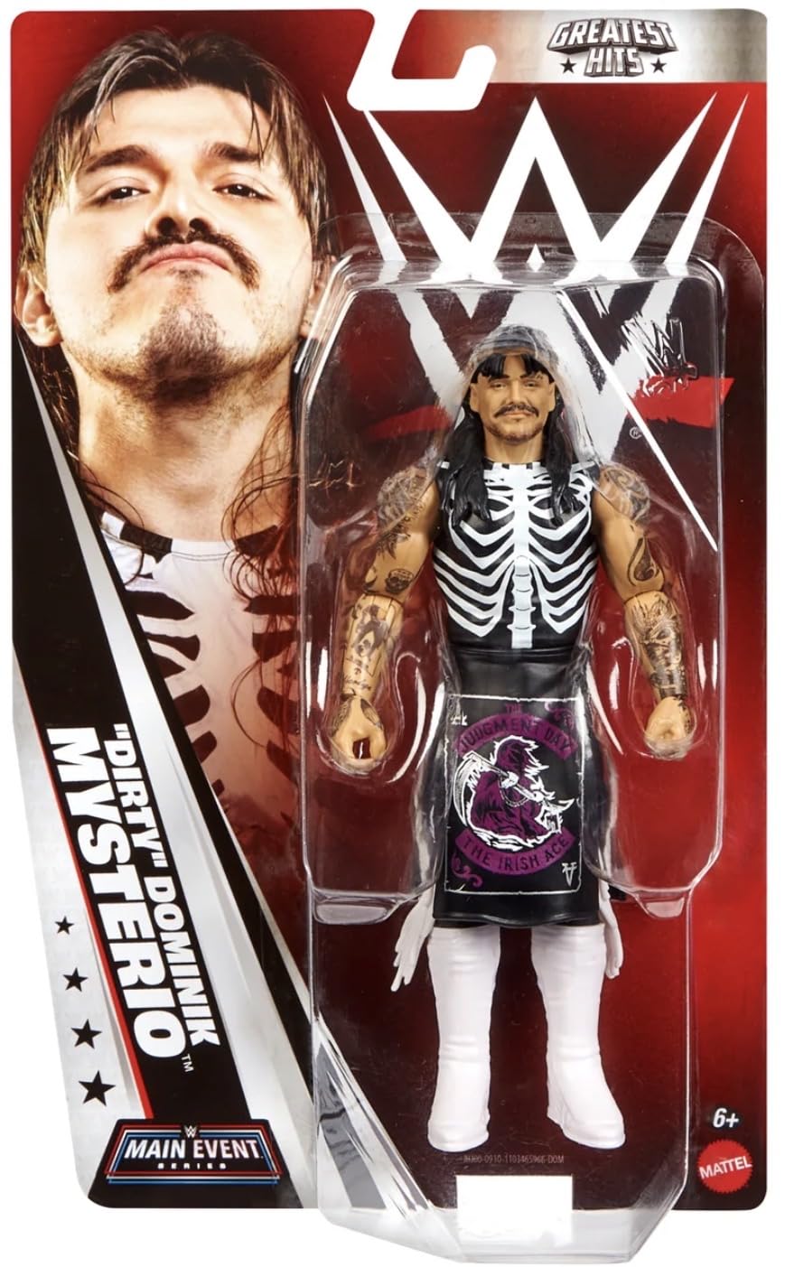 WWE Dirty Dominik Mysterio Mattel Main Event Action Figure