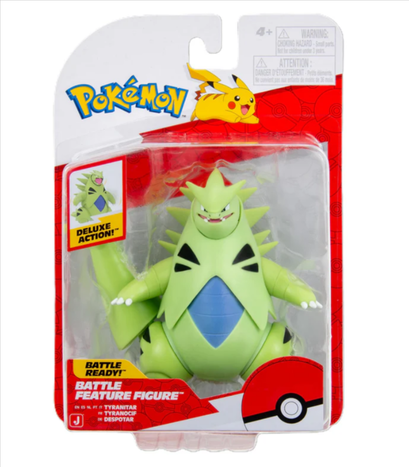 Pokemon Battle Figure 11cm TYRANITAR with Dynamic Features
