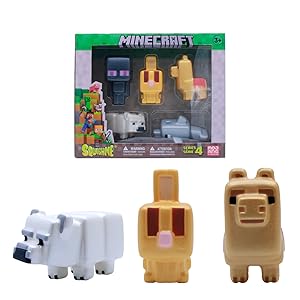 Officially Licensed Minecraft SquishMe Series 4 Collectors Box