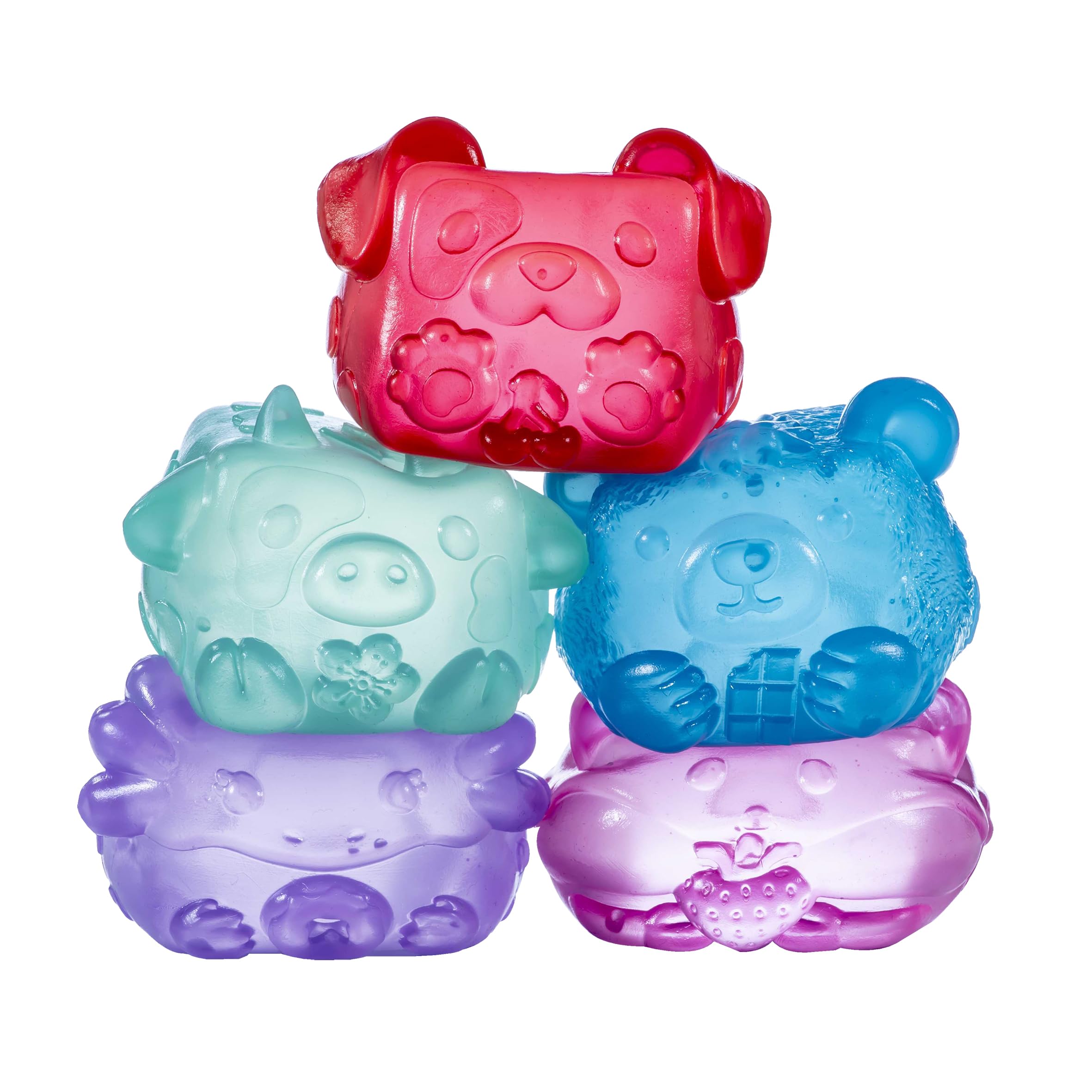 MushyKinz Jelleez Satisfying Sensory Squishy Fidget Toy with Super Firm Squish Styles Vary