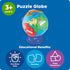 Learning Resources PUZZLE GLOBE Educational & Interactive Learning Map