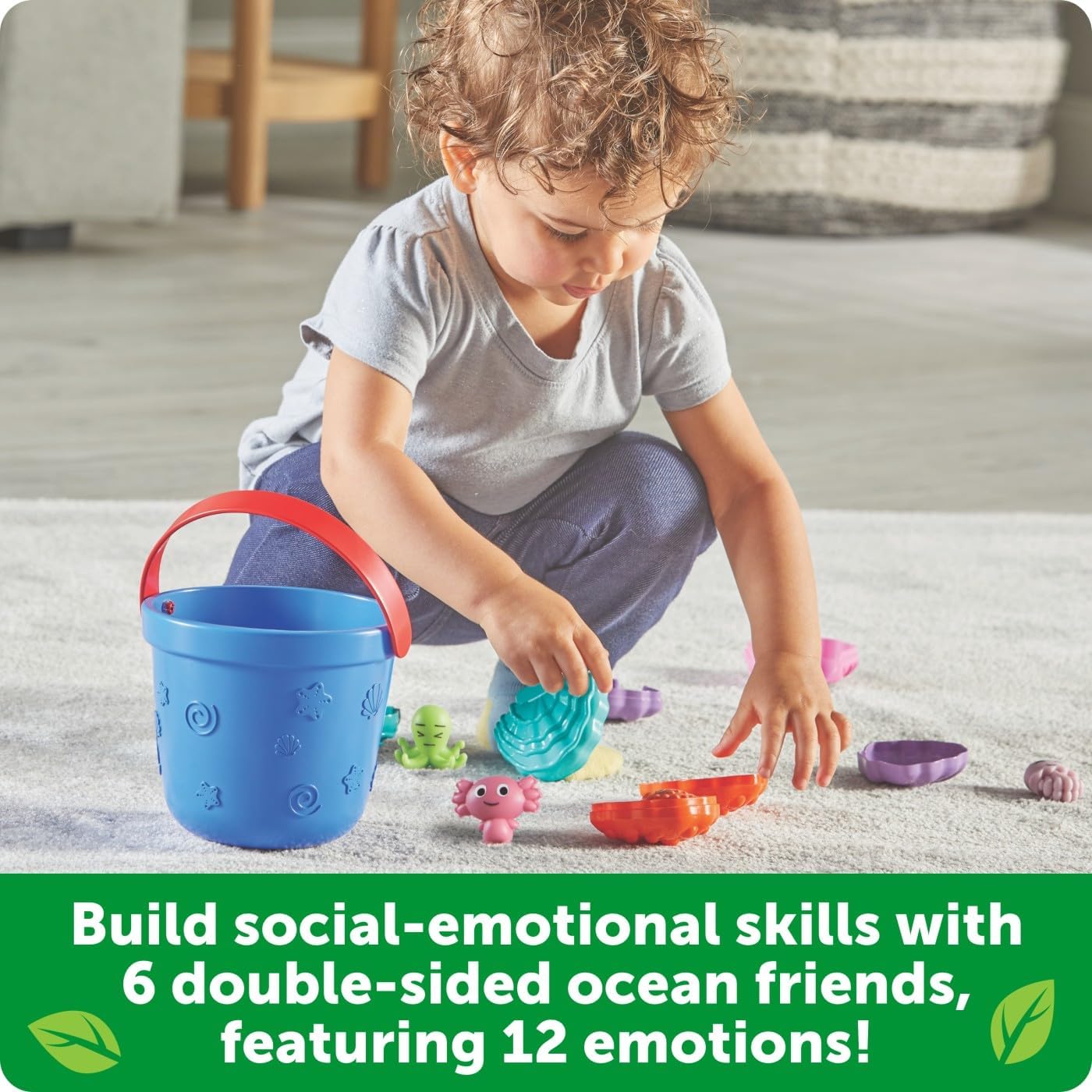 Learning Resources OCEAN EMOTION SEASHELLS, Social Emotional Learning Activities